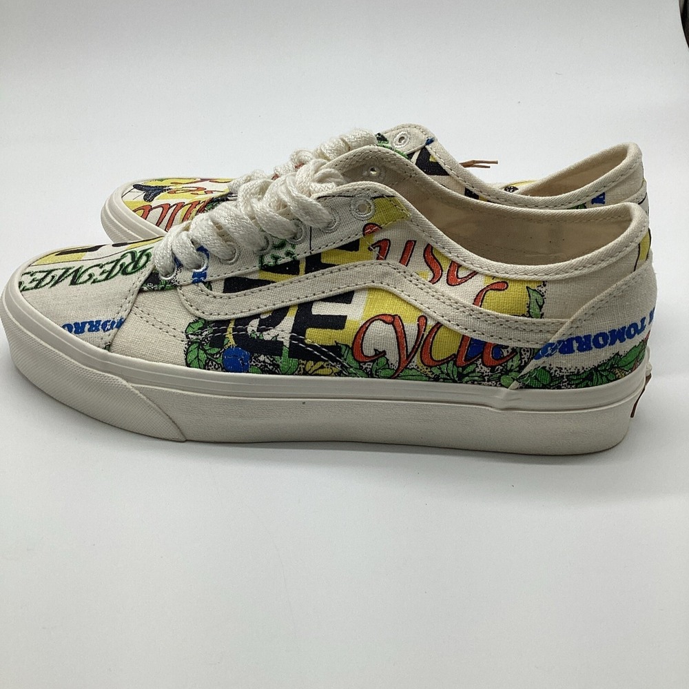 Vans Old Skool Eco Theory Tapered Graphic Hemp Men 7 Women 8.5 Sneakers - Picture 4 of 8